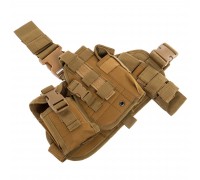 Кобура тактическая Military Rangers ZK-9107 размер 17x31см Хаки
