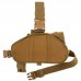 Кобура тактическая Military Rangers ZK-9107 размер 17x31см Хаки