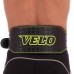 Пояс атлетический кожаный Velo VL-8180 ширина-15см размер-M-XXL черный-салатовый