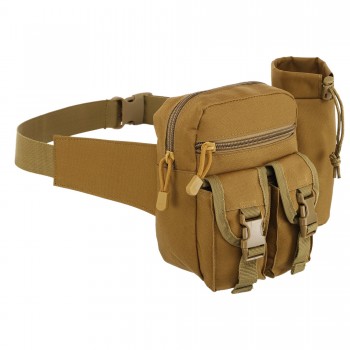 Сумка тактическая на пояс SP-Sport ZK-5512 размер 19х16х9см Хаки