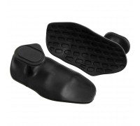 Накладки на ладони грипсы Gym Grips Gloves для силовых тренировок и турника нескользящие силиконовые SP-Sport TA-5979 2 шт черный