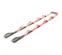 Лента стропа с петлями для растяжки Stretch Strap SP-Sport FI-0175 10 петель Серый-оранжевый