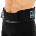 Пояс атлетический текстильный LiveUp LP8717 спинка-18см, черный