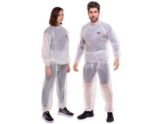 Костюм-сауна EVA SAUNA SUIT ST-4778 S-2XL белый