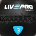 Мяч набивной медицинский для кроссфита WALL BALL LiveUp LP8103-3 3кг черный