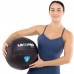 Мяч набивной медицинский для кроссфита WALL BALL LiveUp LP8103-3 3кг черный