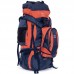 Рюкзак туристический 2в1 COLOR LIFE 159 90+10л Серый-синий