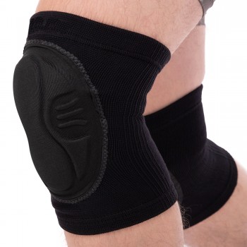 Наколенники спортивные Zelart BC-1673 S-L 2шт Черный