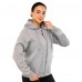 Кофта спортивная женская на молнии с капюшоном Joma URBAN STREET 902423-150 S-L светло-серый Светло-серый