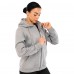 Кофта спортивная женская на молнии с капюшоном Joma URBAN STREET 902423-150 S-L светло-серый Светло-серый