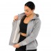 Кофта спортивная женская на молнии с капюшоном Joma URBAN STREET 902423-150 S-L светло-серый Светло-серый
