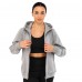 Кофта спортивная женская на молнии с капюшоном Joma URBAN STREET 902423-150 S-L светло-серый Светло-серый