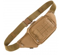 Сумка тактическая на пояс SILVER KNIGHT YF-258 размер 42х14х8см 5л Хаки Сумка тактическая на пояс SILVER KNIGHT YF-258 размер 42х14х8см 5л Хаки