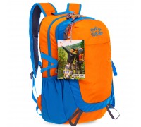 Рюкзак спортивный с жесткой спинкой COLOR LIFE TY-5293 22л Голубой-оранжевый