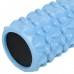 Роллер массажный цилиндр (ролик мфр) заполненный пеной 45см Grid Bubble Roller SP-Sport FI-9391 Фиолетовый