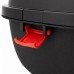 Кофр центральный для мотоцикла багажник задний SP-Sport MS-5787 размер 31х33х22см черный-красный