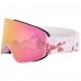 Очки горнолыжные со съемной магнитной линзой SP-Sport BC-5813 розовый