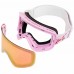 Очки горнолыжные со съемной магнитной линзой SP-Sport BC-5813 розовый
