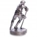 Статуэтка наградная спортивная Хоккеист SP-Sport HX2296-B6 размер 9х9х2 см серебро