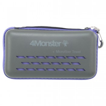 Полотенце спортивное антибактериальное ANTIBACTERIAL TOWEL 4Monster T-ECT-120 Фиолетовый
