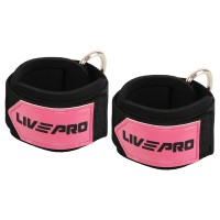 Лямки для ног LADY ANKLE STRAP LiveUp LP8754 2шт розовый-черный