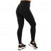 Лосины леггинсы спортивные женские Joma INDOOR GYM 901964-100 размер XS-2XL черный Черный