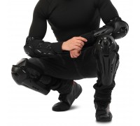 Комплект мотозащиты наколенники и налокотники SCOYCO K57H57 M-L черный Черный