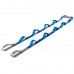 Лента стропа с петлями для растяжки Stretch Strap SP-Sport FI-0175 10 петель Серый-синий