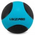 Мяч медицинский медбол Medicine Ball LiveUp LP8112-8 8кг черный-синий