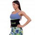 Пояс для похудения SWEATY BELT Zelart FI-2636 ширина-20см черный-салатовый Пояс для похудения SWEATY BELT Zelart FI-2636 ширина-20см черный-салатовый