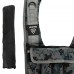 Жилет утяжелитель с регулируемым весом LiveUp WEIGTH VEST LP8195-20 вес-1-20кг черный-серый