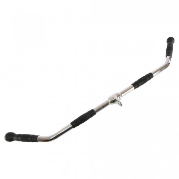 Рукоятка для вертикальной тяги ручка для блочного тренажера HIGHQ SPORT TA-9176 хром