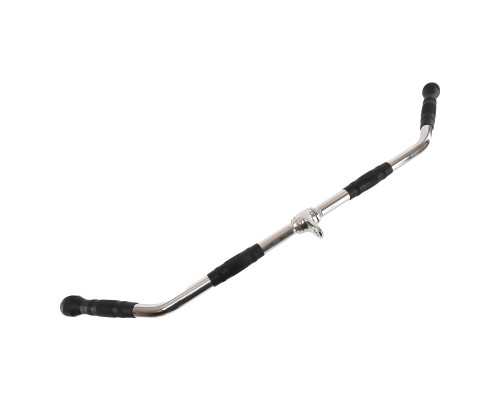 Рукоятка для вертикальной тяги ручка для блочного тренажера HIGHQ SPORT TA-9176 хром