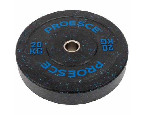 Бамперные диски из структурной резины Bumper Plates Record TA-4782-20 51мм 20кг черный-синий