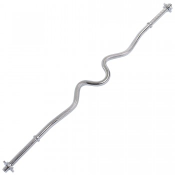 Гриф для штанги Классический Z-образный SHUANG CAI SPORTS TA-8063 длина 1,2м диаметр 25мм вес 4,85кг хром Гриф для штанги Классический Z-образный SHUANG CAI SPORTS TA-8063 длина 1,2м диаметр 25мм вес 4,85кг хром