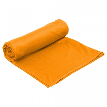 Полотенце спортивное из микрофибры в чехле EVA CASE SPORTS TOWEL 4Monster T-ETD-120 60х120см Оранжевый