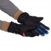 Перчатки горнолыжные теплые детские SP-Sport C-51-1 M-XL Черный-красный-синий