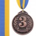 Медаль спортивная с лентой SP-Sport LIBERTY C-4872 золото, серебро, бронза Серебряный