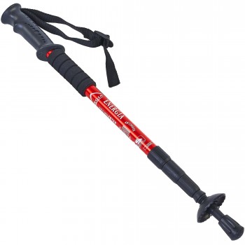 Палка треккинговая для скандинавской ходьбы ENERGIA SP-Sport TY-2915-1 50-107см Красный