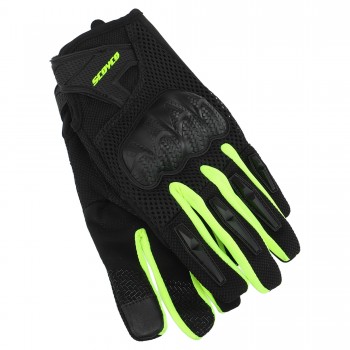 Мотоперчатки SCOYCO MC58-2 M-XL Черный-зеленый