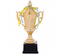 Кубок спортивный наградной SP-Sport Omega C-679A высота 30см золотой