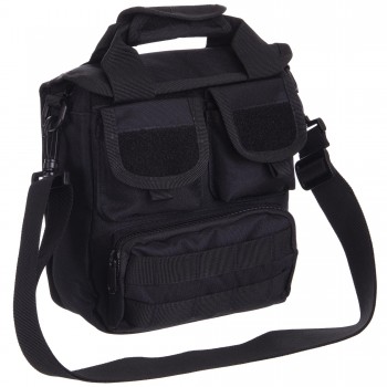 Сумка тактическая многоцелевая через плечо SILVER KNIGHT TY-9393 размер 22,5x28х6,5см 4л Черный