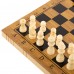 Шахматы шашки нарды 3 в 1 набор настольных игр из бамбука SP-Sport A3116 размер 29,5x29,5см