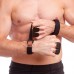 Накладки атлетические Грипад для WorkOut с напульсником SP-Sport TA-5560 черный-коричневый