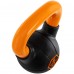 Гиря тренировочная цельная обрезиненная с окрашенной ручкой LiveUp Urethane competition kettlebell UAZE5336-4 вес 4кг черный-оранжевый Гиря тренировочная цельная обрезиненная с окрашенной ручкой LiveUp Urethane competition kettlebell UAZE5336-4 вес 4кг черный-оранжевый