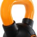 Гиря тренировочная цельная обрезиненная с окрашенной ручкой LiveUp Urethane competition kettlebell UAZE5336-4 вес 4кг черный-оранжевый Гиря тренировочная цельная обрезиненная с окрашенной ручкой LiveUp Urethane competition kettlebell UAZE5336-4 вес 4кг черный-оранжевый