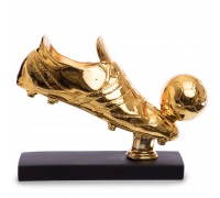 Статуэтка наградная спортивная Бутса с мячом SP-Sport C-1346-B2 размер 15х21х7,5см золото Статуэтка наградная спортивная Бутса с мячом SP-Sport C-1346-B2 размер 15х21х7,5см золото