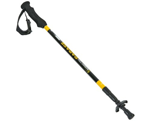 Палка треккинговая для скандинавской ходьбы PAMASE SP-Sport TY-6811 65-130см Желтый