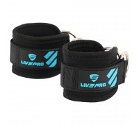 Лямки для ног TRAINING ANKLE STRAPS LiveUp LP8711 2шт черный