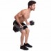 Штанга фиксированная изогнутая обрезиненная Rubber Hexagon Barbell Zelart TA-6231-40 длина-95см 40кг черный